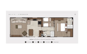 Super Luxury Caravans (2 Bed)