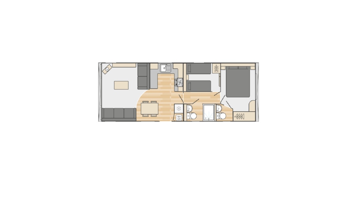 Luxury Caravans (2 Bed)