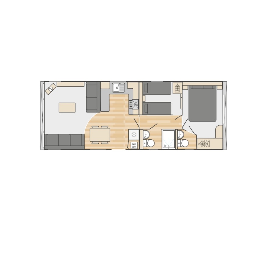 Luxury Caravans (2 Bed)
